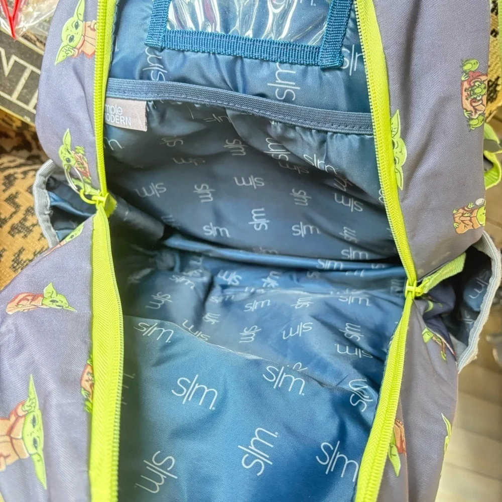 Simple Modern brand backpack featuring a Star Wars: The Mandalorian 